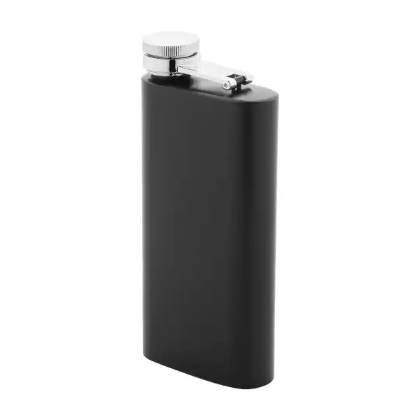 Piersiówka 150 ml — stal z recyklingu, matowe wykończenie, 3 kolory