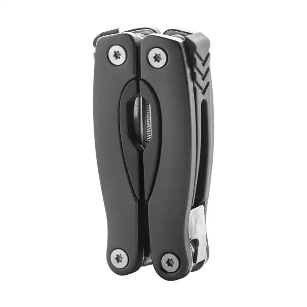 Multitool — stal nierdzewna w etui, 3 kolory