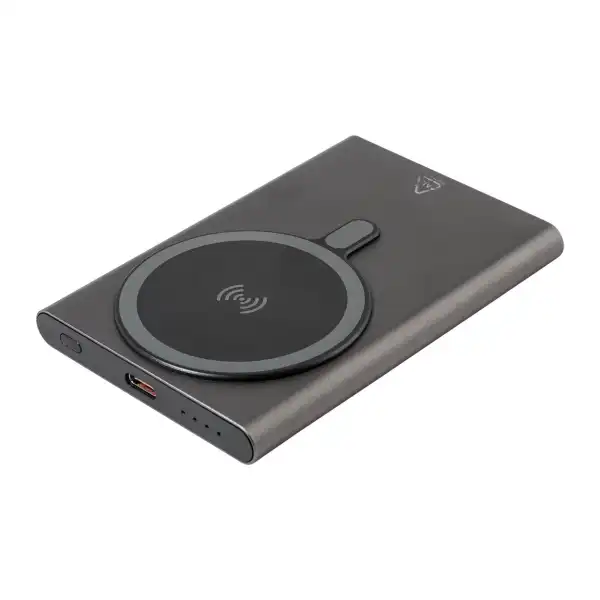 Powerbank magnetyczny — 5000 mAh, ładowanie indukcyjne 15 W