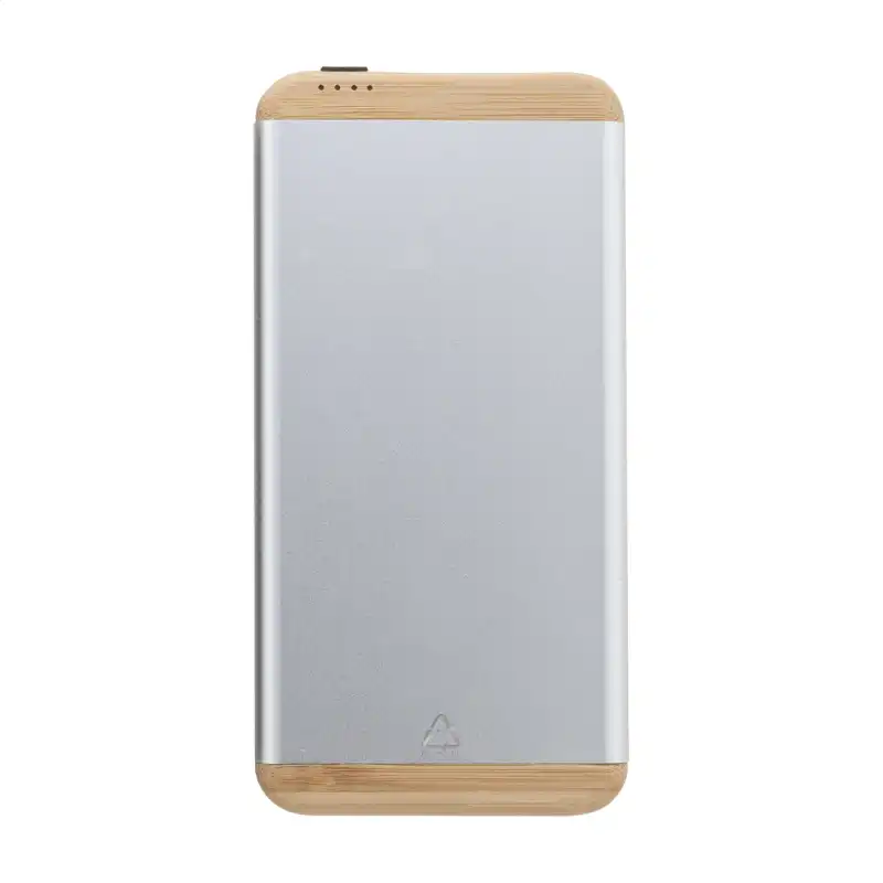 Powerbank reklamowy 5000 mAh — srebrny