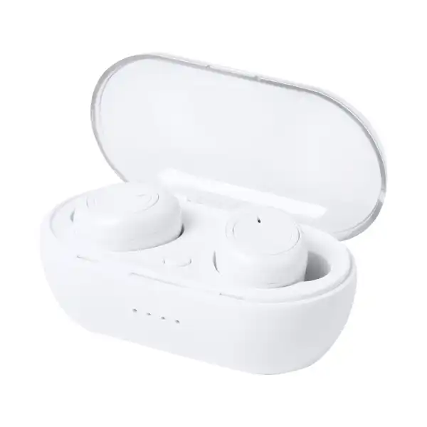 Słuchawki bluetooth — TWS w etui ładującym
