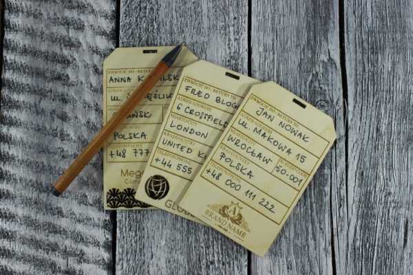 Identyfikator na bagaż 