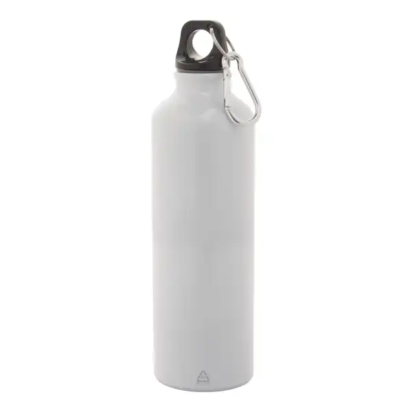 Butelka aluminiowa z recyklingu XL 750 ml — z karabińczykiem