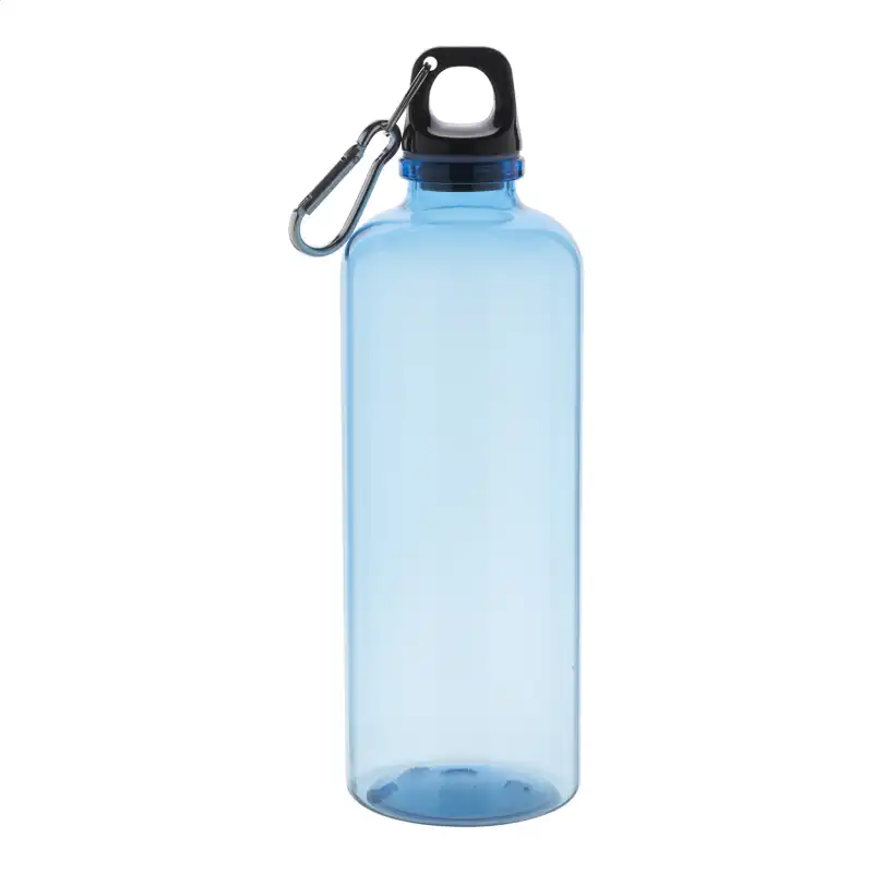 Butelka RPET z nadrukiem logo 600 ml — jasnoniebieski