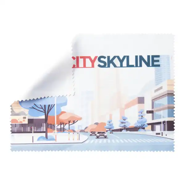 Ściereczka do okularów — 13 × 18 cm, najtańszy gadżet w ofercie
